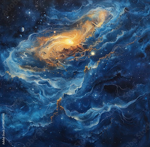 Nebulous Cosmos A Journey Through Space