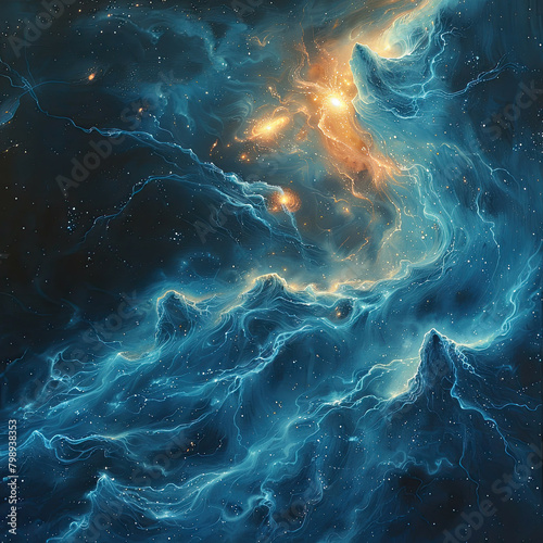 Nebulous Cosmos A Journey Through Space