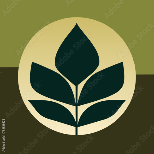 leaf background art high de