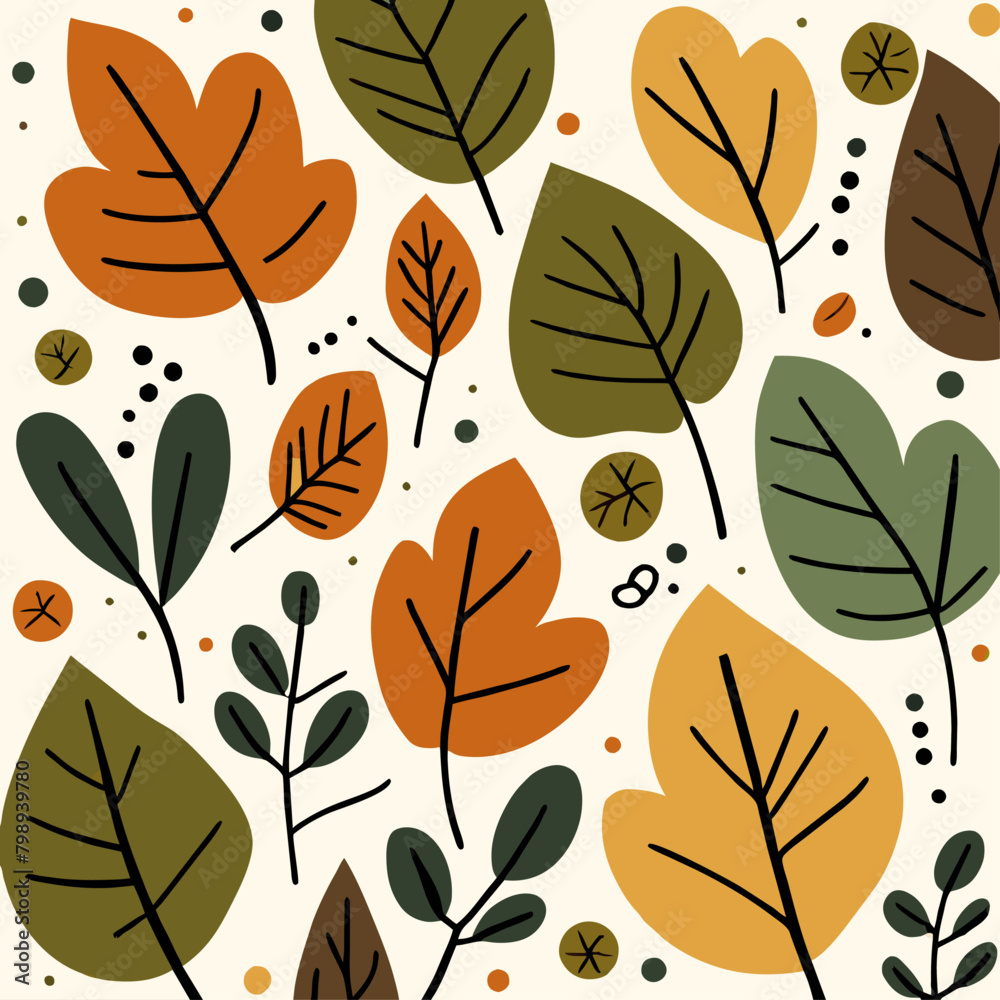 leaves cute background art leaves cute background art