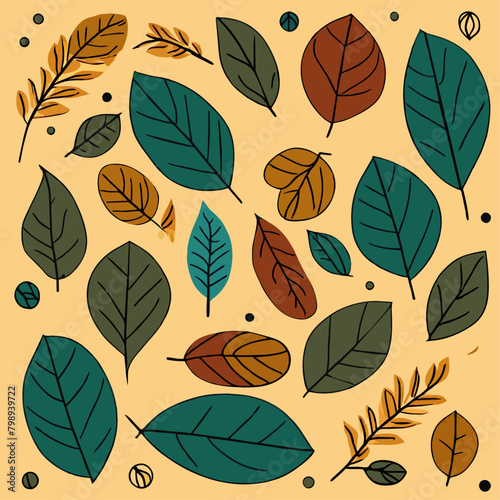 leaves background art high