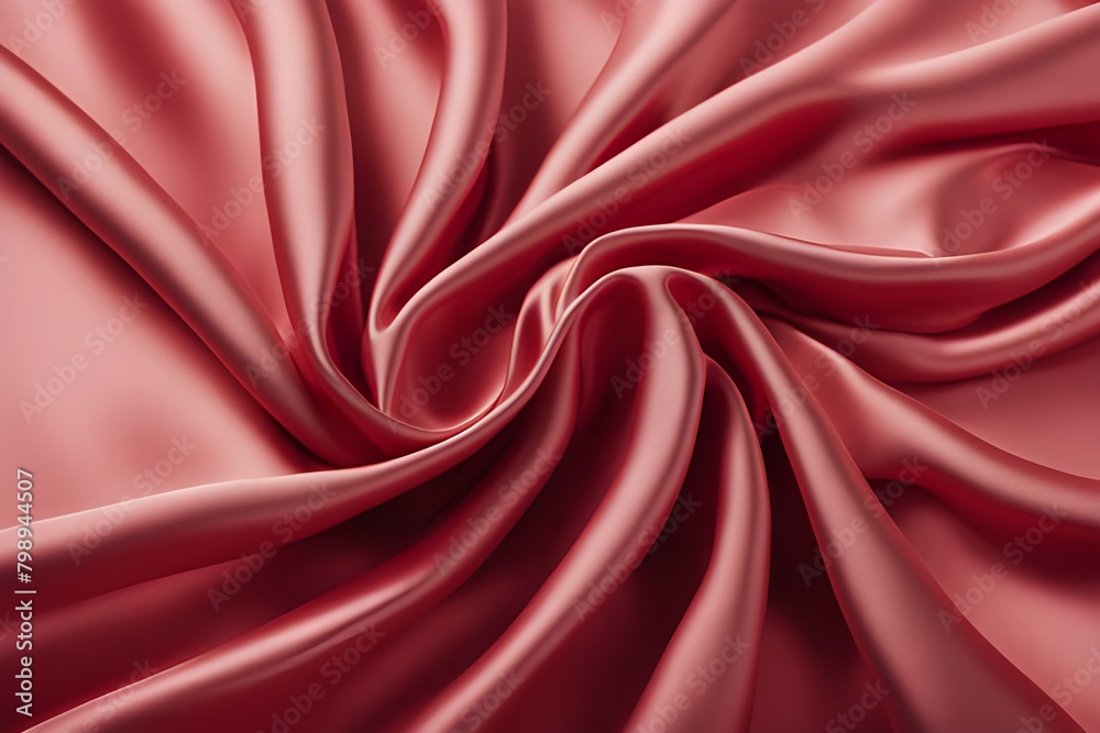Fototapeta premium pastel color creased smooth silk