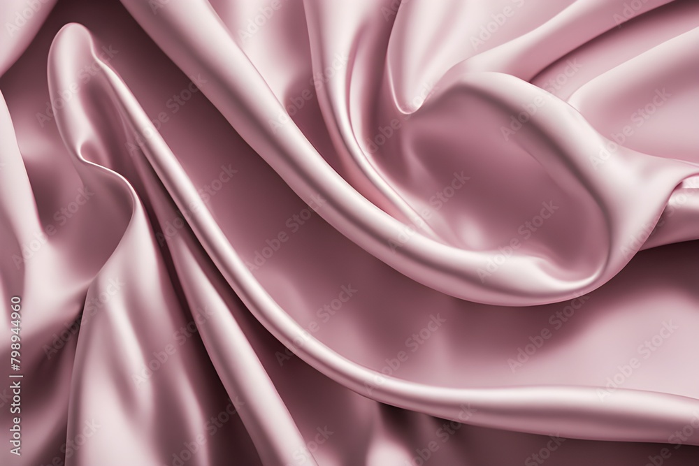 Fototapeta premium pastel color creased smooth silk