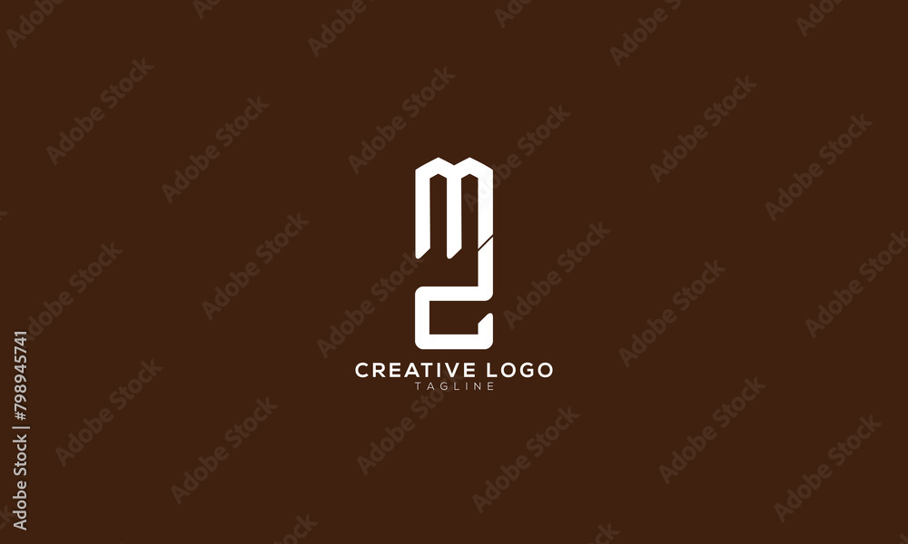 M2 MZ Abstract initial monogram letter alphabet logo design M2 MZ Abstract initial monogram letter alphabet logo design