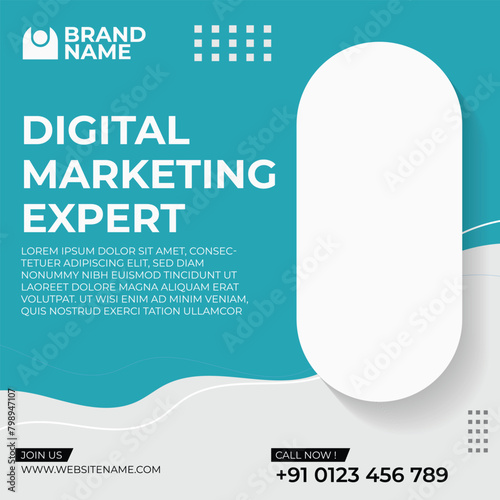 Vibrant Digital Marketing Export Instagram Template