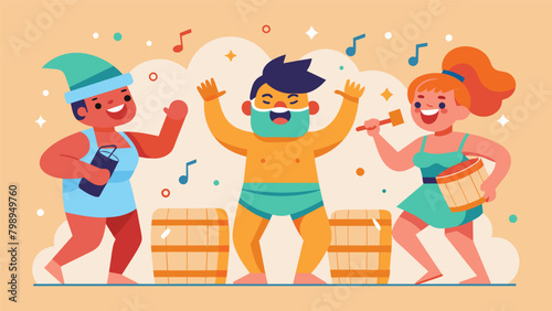 Through a fun song and dance the characters explain how sauna use can improve skin health and leave you with a youthful glow..