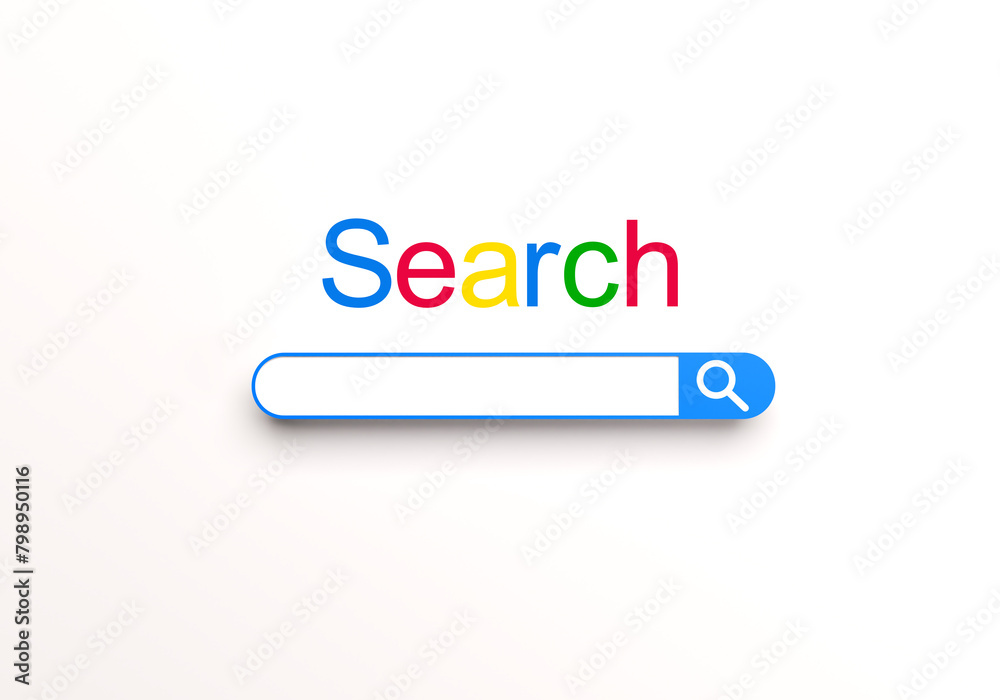 Search string. Place for typing searching request. Search site design element. Searching form for web application. Search word from multi-colored letters. Web design element. 3d image Search string. Place for typing searching request. Search site design element. Searching form for web application. Search word from multi-colored letters. Web design element. 3d image