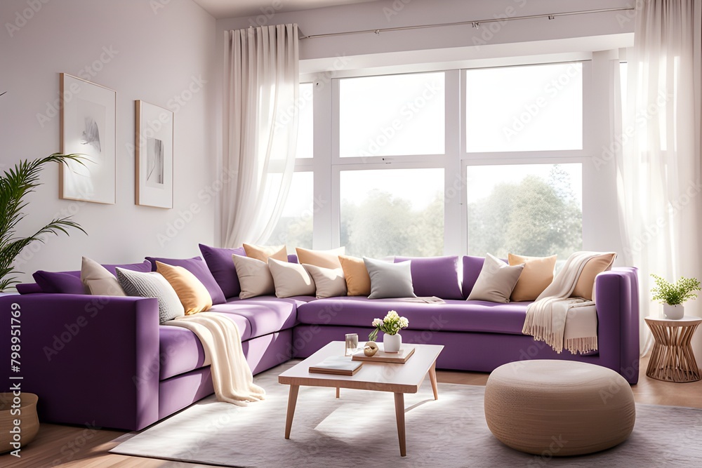 Cozy stylish living room interior Cozy stylish living room interior