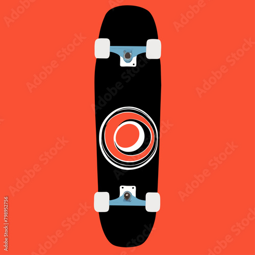 skateboard background art