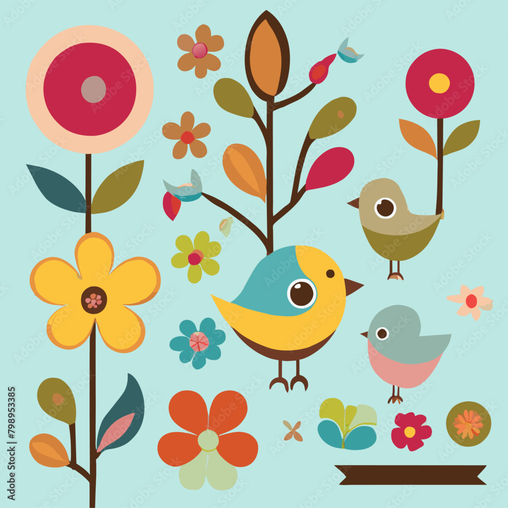 spring cute background art spring cute background art