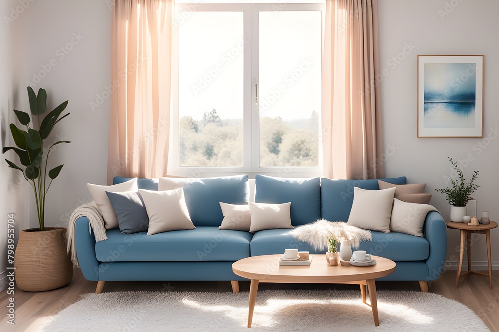 Cozy stylish living room interior Cozy stylish living room interior