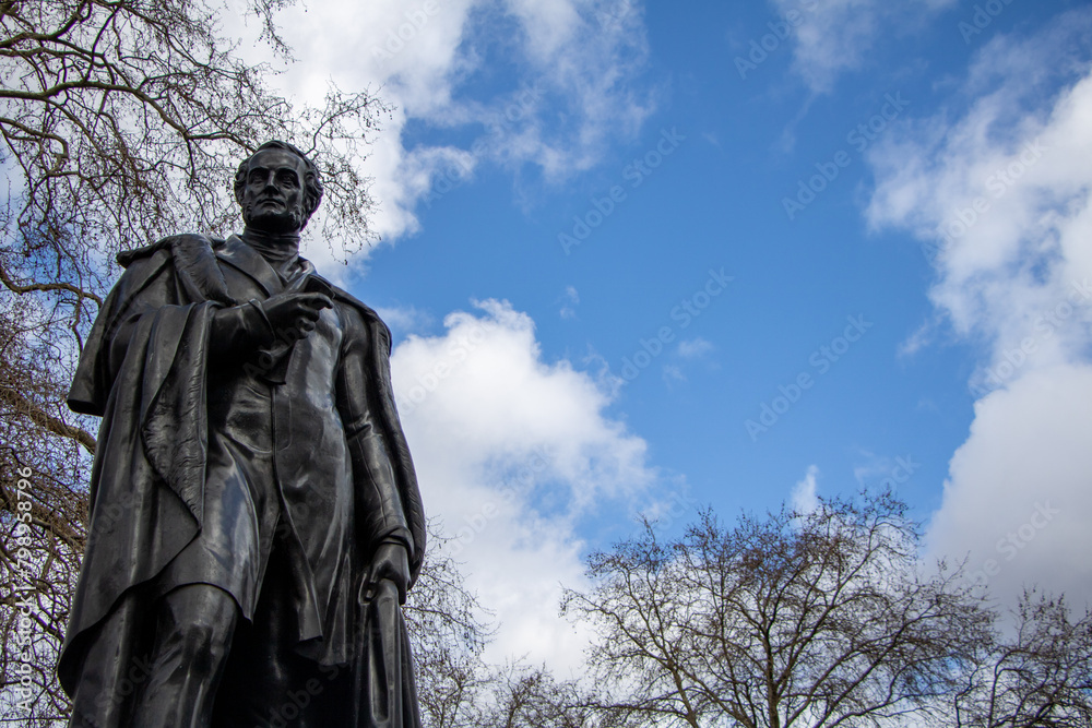 Naklejka premium Looking over his kingdom