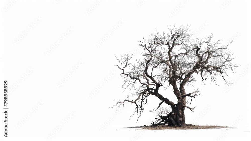 Obraz premium tree landscape isolated clean background