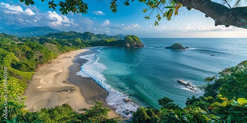 Vibrant flowers, pristine beaches, and crystal-clear waters of Costa Rica. It is a place full of natural beauty and biodiversity