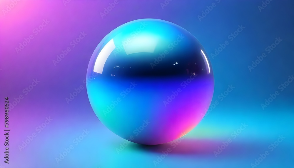 Shiny Sphere Illustration Artwork Glossy Surface Digital Painting Colorful Background Design Shiny Sphere Illustration Artwork Glossy Surface Digital Painting Colorful Background Design