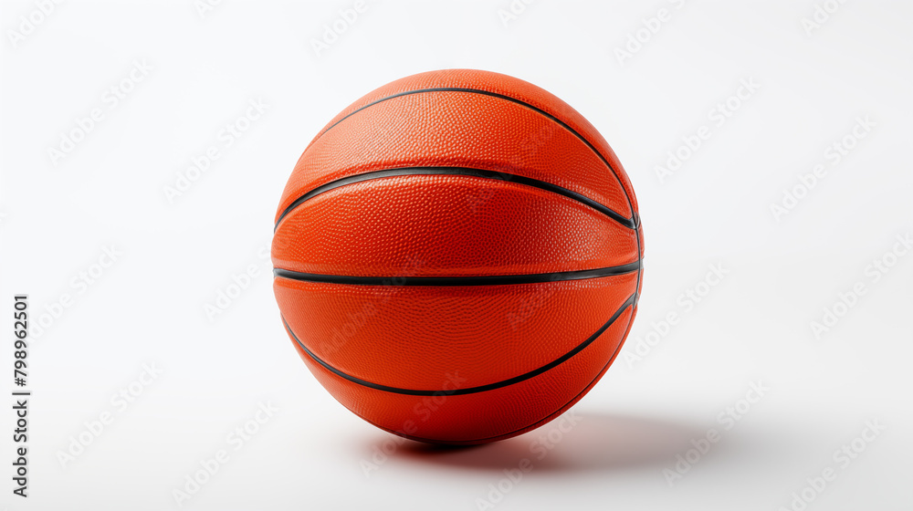 Stock image of orange basketball ball on a white background cut out Stock image of orange basketball ball on a white background cut out