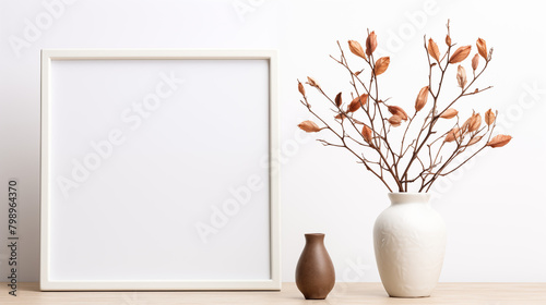 Stock image of a mature still life mockup on a white background cut out