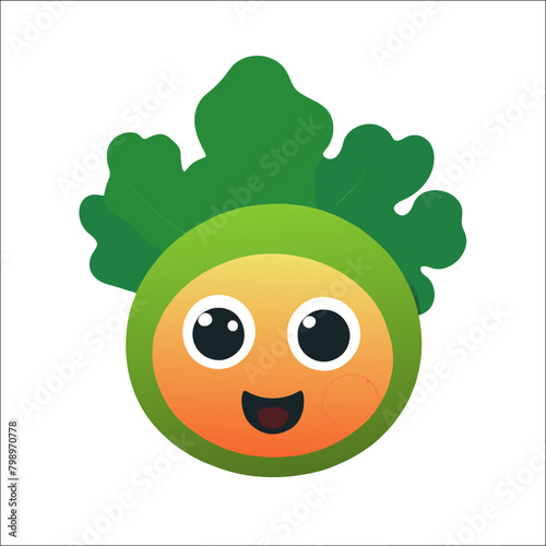 vegetable cute background