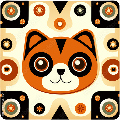 vintage cute background art