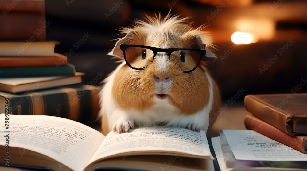Cute shih tzu dog reading book on sofa at home Cute shih tzu dog reading book on sofa at home