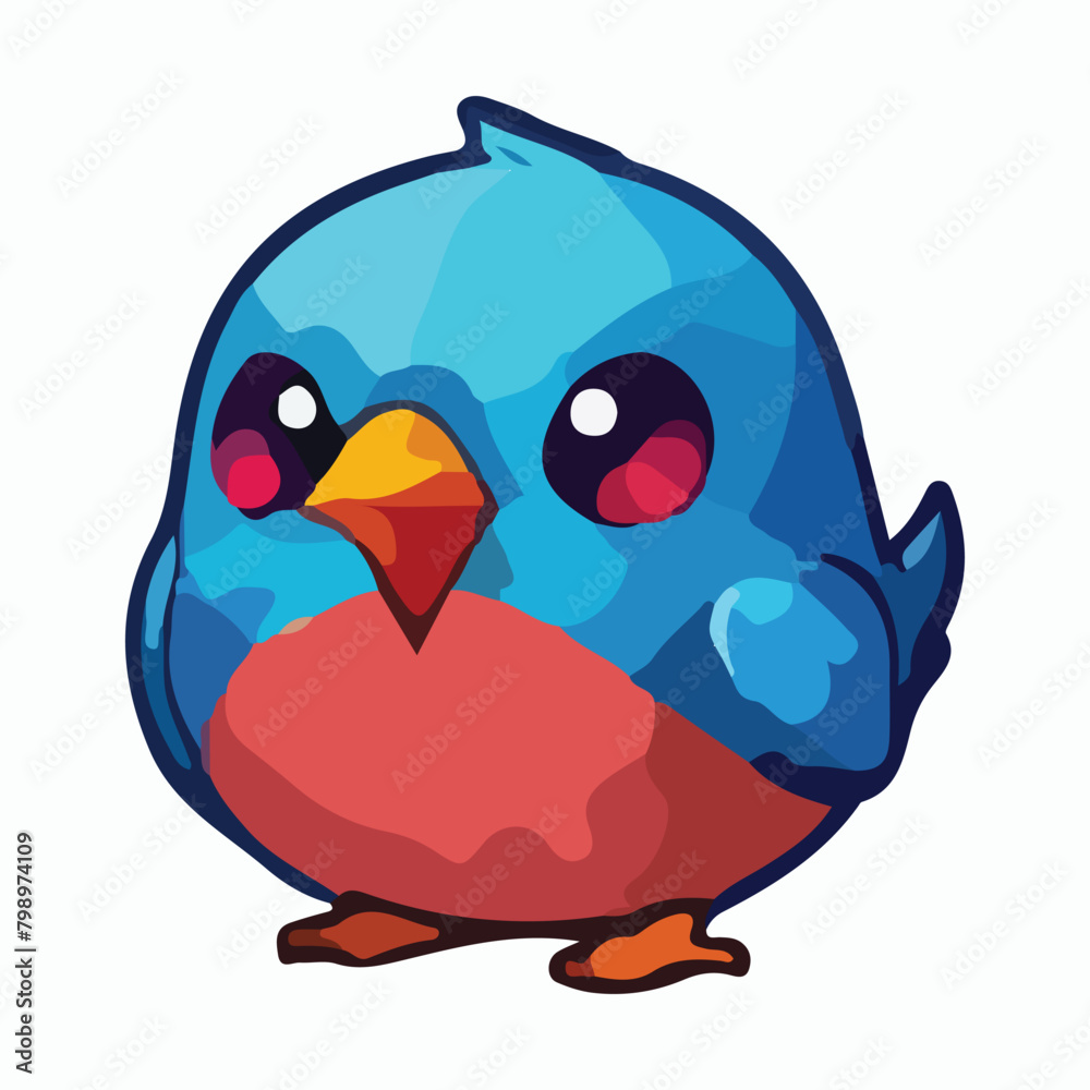 Bird animal vector design illustration