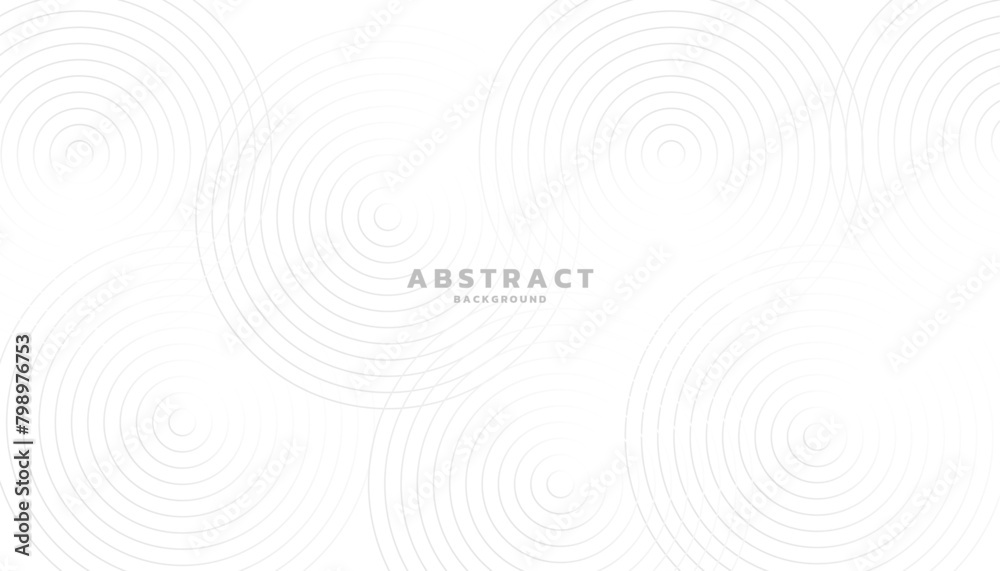 Abstract modern white banner background gradient color. circle halftone pattern curve wave.