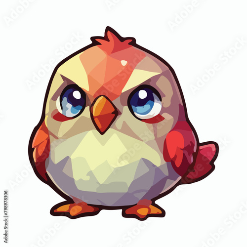 Bird animal vector design illustration