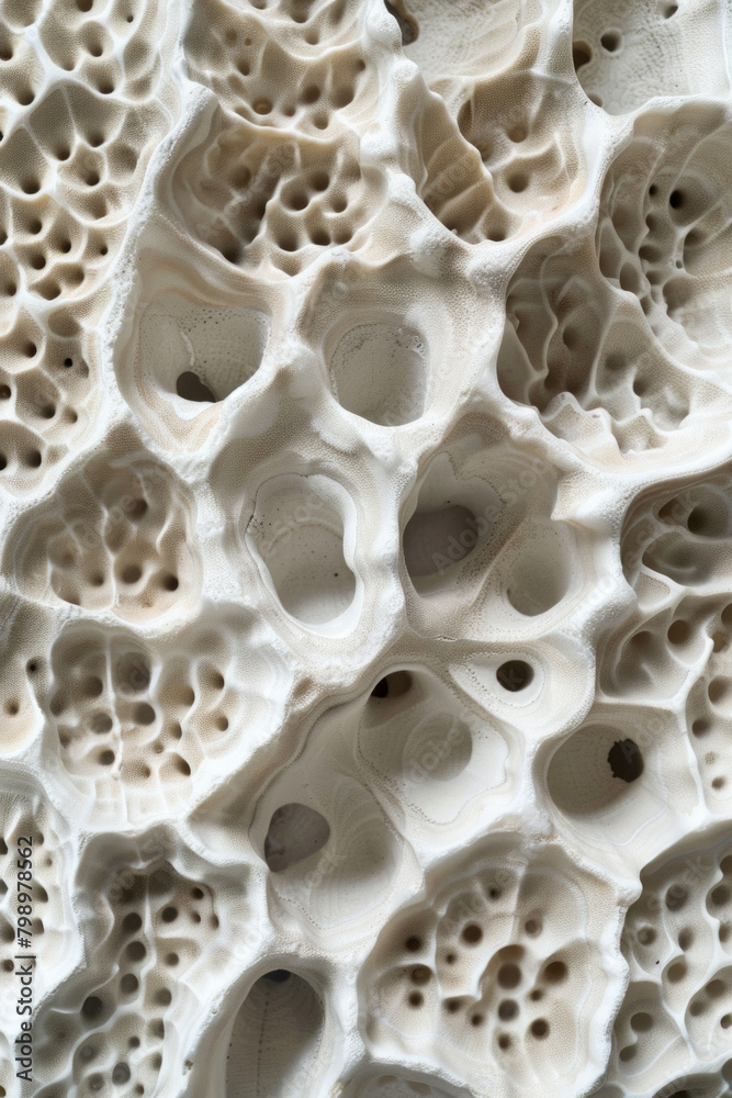 Textured surface of coral skeletons, showcasing intricate structures and calcium carbonate formations. Coral skeleton textures offer a marine-inspired backdrop Textured surface of coral skeletons, showcasing intricate structures and calcium carbonate formations. Coral skeleton textures offer a marine-inspired backdrop