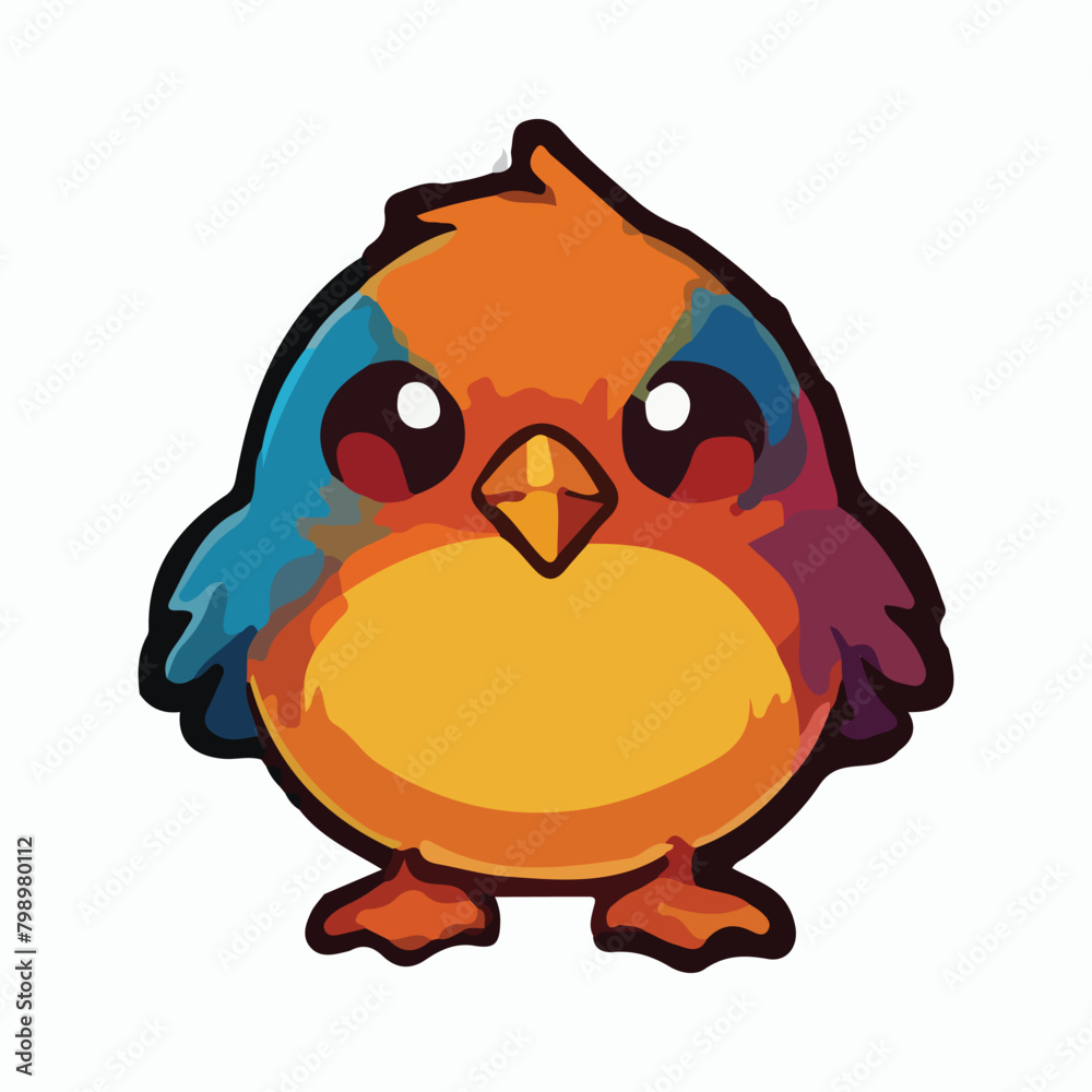 Bird animal vector design illustration Bird animal vector design illustration