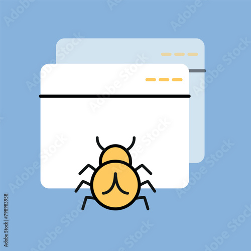 website. page. a computer. work. pin. blue background. programming. write code. code. programmer. we work with the code. we are writing a program. The icon is flat.