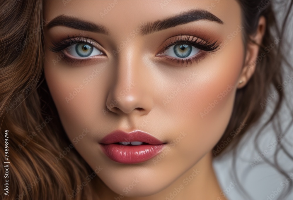 A Portrait Of Breathtakingly Gorgeous, Exotic, Beautiful Woman.
A Portrait Of Breathtakingly Gorgeous, Exotic, Beautiful Woman.