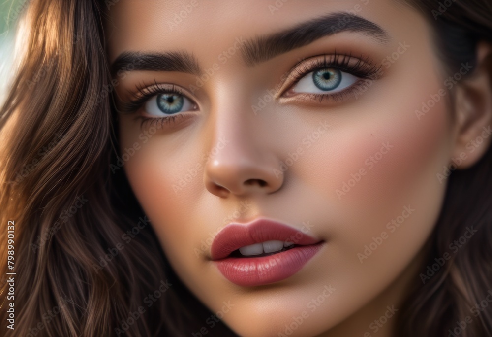 A Portrait Of Breathtakingly Gorgeous, Exotic, Beautiful Woman.
A Portrait Of Breathtakingly Gorgeous, Exotic, Beautiful Woman.