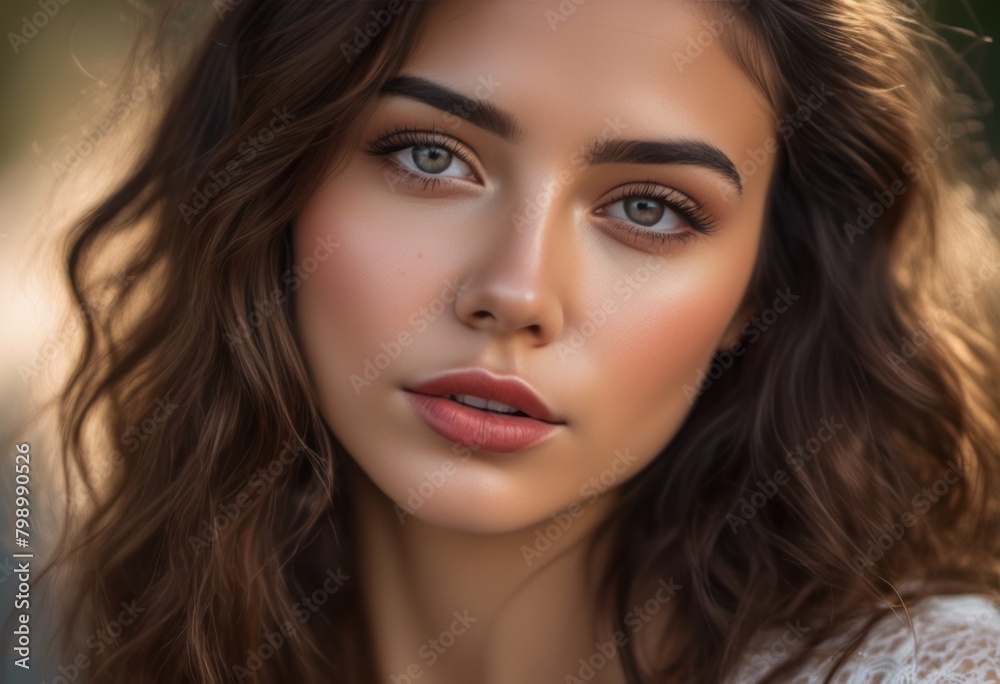A Portrait Of Breathtakingly Gorgeous, Exotic, Beautiful Woman.
A Portrait Of Breathtakingly Gorgeous, Exotic, Beautiful Woman.