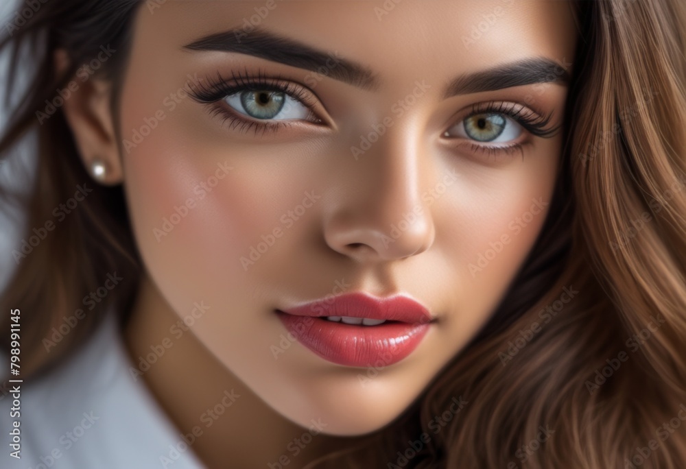A Portrait Of Breathtakingly Gorgeous, Exotic, Beautiful Woman.
A Portrait Of Breathtakingly Gorgeous, Exotic, Beautiful Woman.