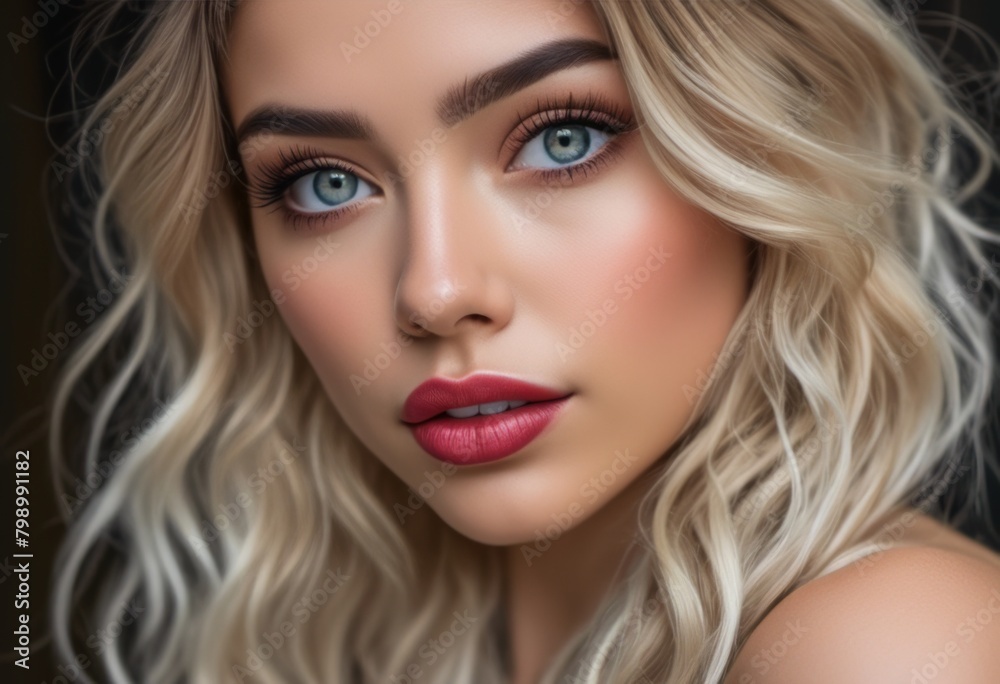 A Portrait Of Breathtakingly Gorgeous, Exotic, Beautiful Woman.
A Portrait Of Breathtakingly Gorgeous, Exotic, Beautiful Woman.