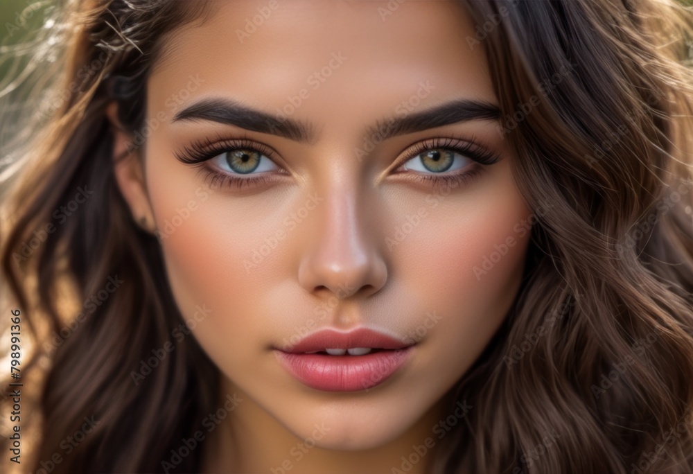 A Portrait Of Breathtakingly Gorgeous, Exotic, Beautiful Woman.
A Portrait Of Breathtakingly Gorgeous, Exotic, Beautiful Woman.