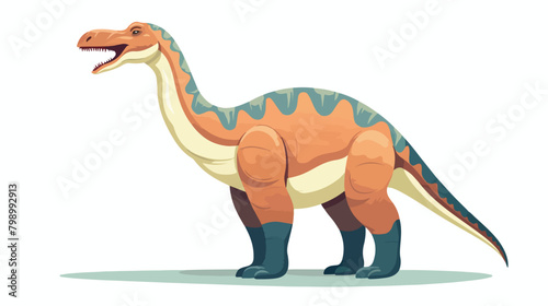 Lambeosaurini prehistoric ancient dinosaur. Extinct