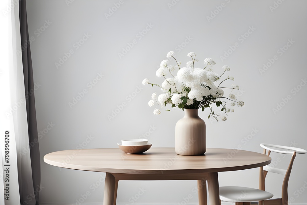 vase with white flowers vase with white flowers