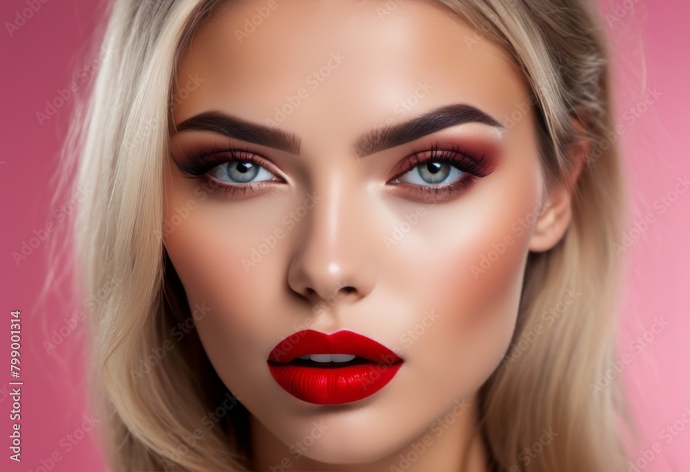 A Portrait Of Breathtakingly Gorgeous, Exotic, Beautiful Woman.
