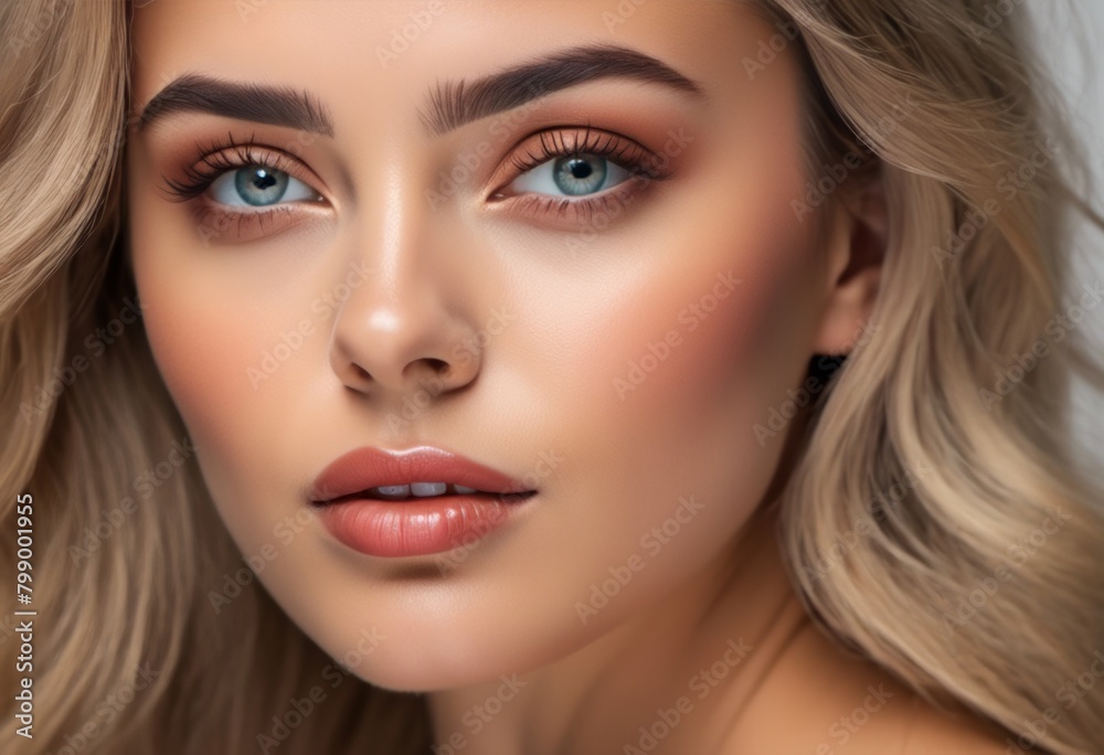 A Portrait Of Breathtakingly Gorgeous, Exotic, Beautiful Woman.
