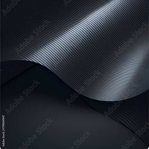 An Elegant and Contemporary Abstract Design with Carbon Fiber Details Perfect for a Sleek Visual Backdrop
