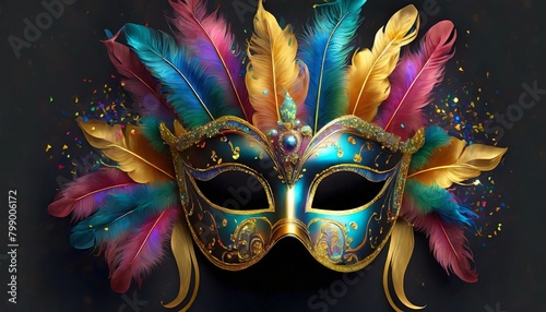 venetian carnival mask