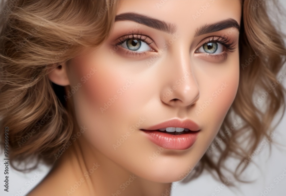 A Portrait Of Breathtakingly Gorgeous, Exotic, Beautiful Woman.
