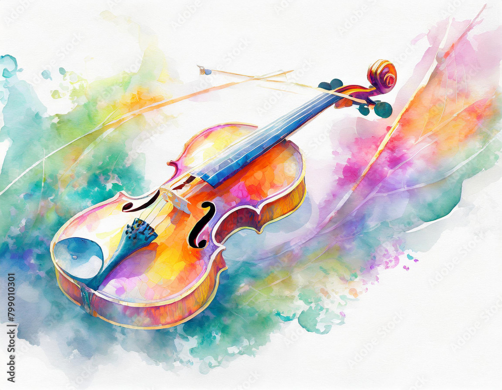 violin illustration