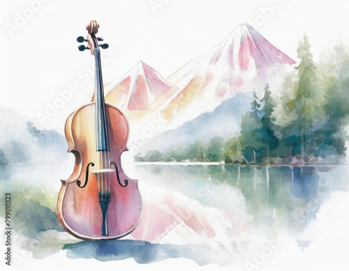 cello illustration