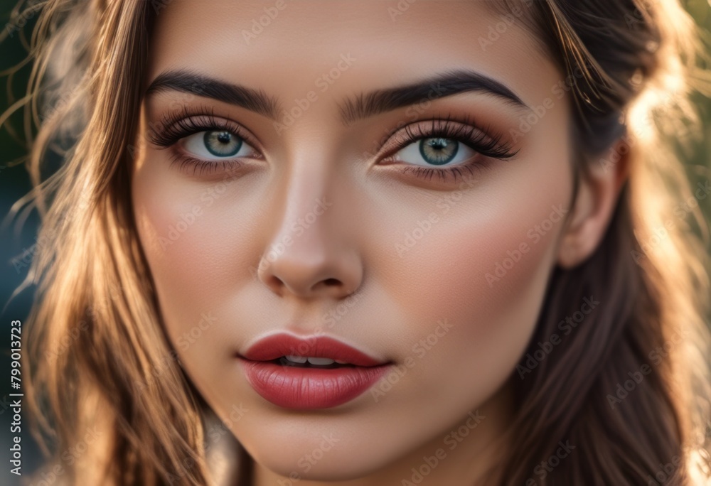 A Portrait Of Breathtakingly Gorgeous, Exotic, Beautiful Woman.
A Portrait Of Breathtakingly Gorgeous, Exotic, Beautiful Woman.