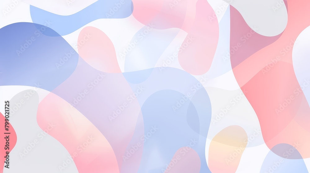  red, blue, pink, and white circles