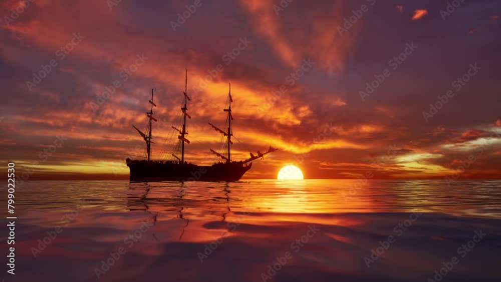 A Cinematic Scene Of Small Sailing Yacht Boat Sailing Along The Golden Calm Waters On Lake, River, Sea Or Ocean. Beautiful Sunset Or Sunrise, Relaxation, Calmness, Sailing, Sailors. Luxury Living A Cinematic Scene Of Small Sailing Yacht Boat Sailing Along The Golden Calm Waters On Lake, River, Sea Or Ocean. Beautiful Sunset Or Sunrise, Relaxation, Calmness, Sailing, Sailors. Luxury Living