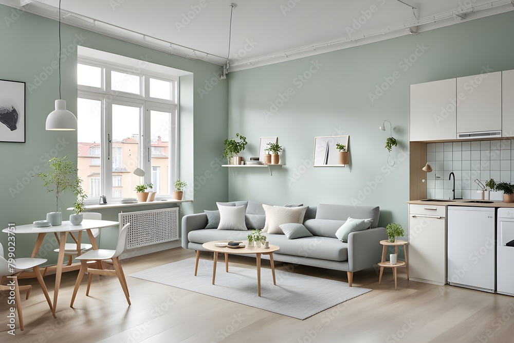 apartment with stylish design