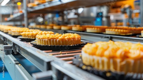 Conveyor production of cakes, modern technologies.